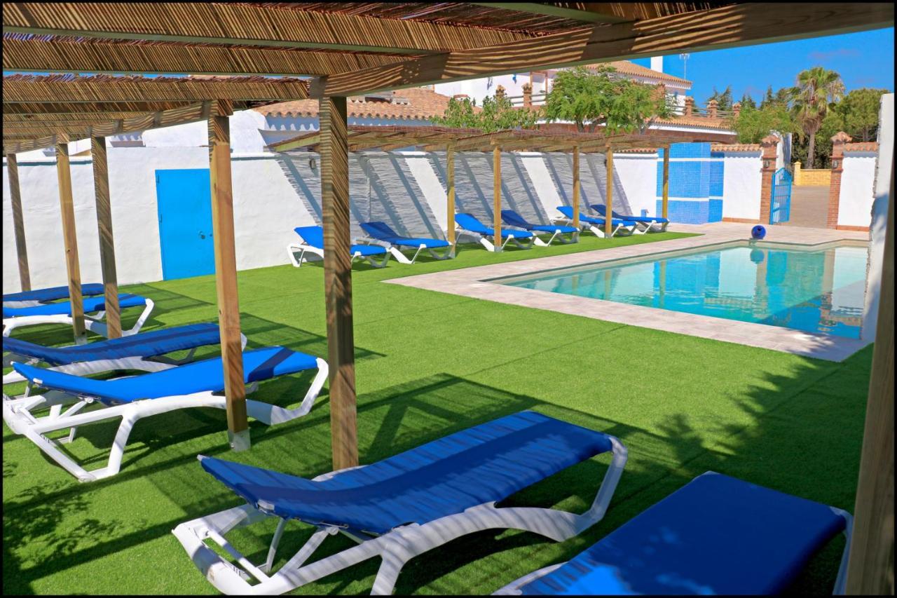 Bungalow La Roa V, con piscina compartida Conil De La Frontera Esterno foto
