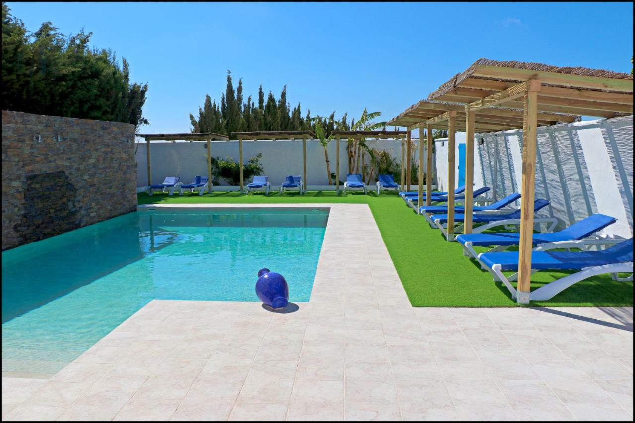 Bungalow La Roa V, con piscina compartida Conil De La Frontera Esterno foto