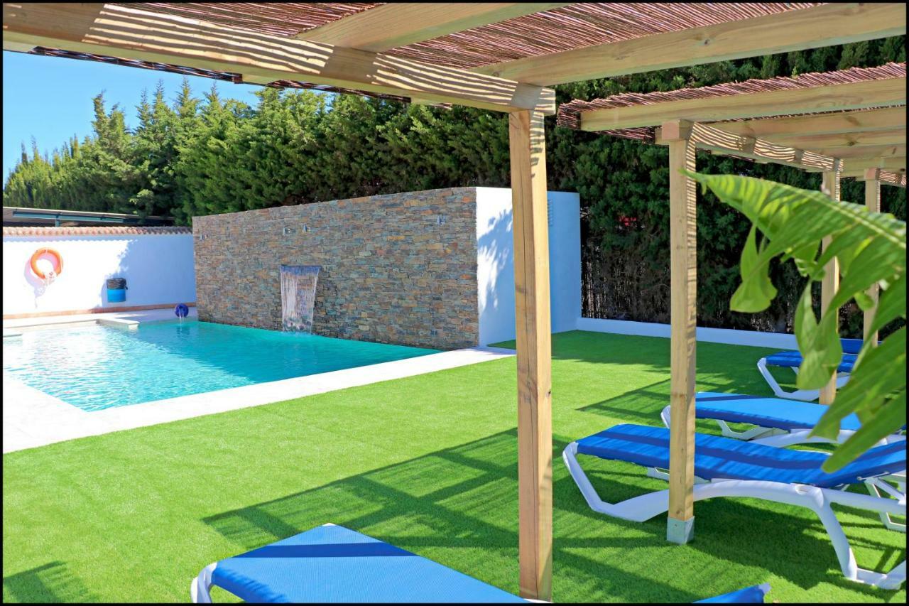 Bungalow La Roa V, con piscina compartida Conil De La Frontera Esterno foto